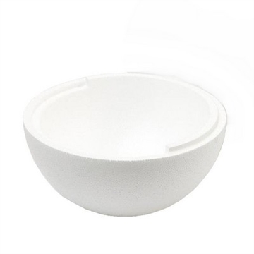 Styropor hul halv kugle 15 cm